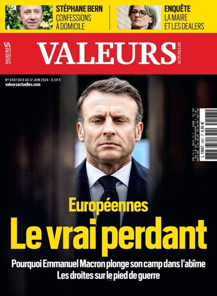 Valeurs Actuelles – 6 Juin 2024 Cover