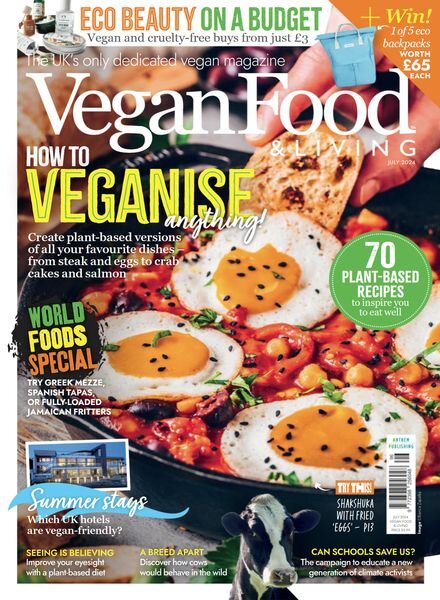 Vegan Food & Living – July 2024 Cover