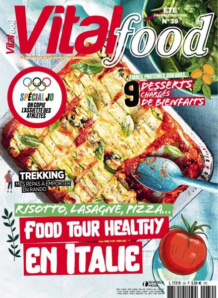Vital Food – Juin-Juillet-Aout 2024 Cover