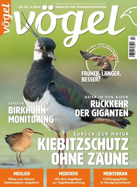 VOgel Magazin – Juli-August 2024 Cover