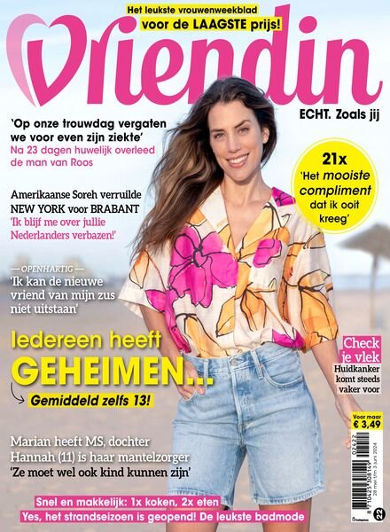 Vriendin – 28 Mei 2024 Cover