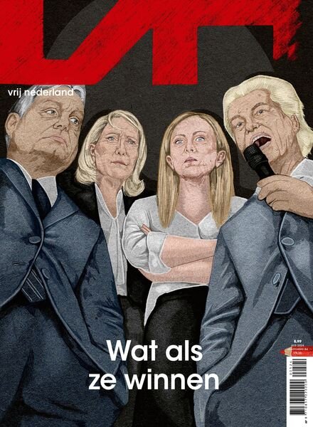 Vrij Nederland – 29 Mei 2024 Cover