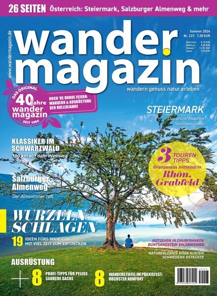 Wandermagazin – Sommer 2024 Cover