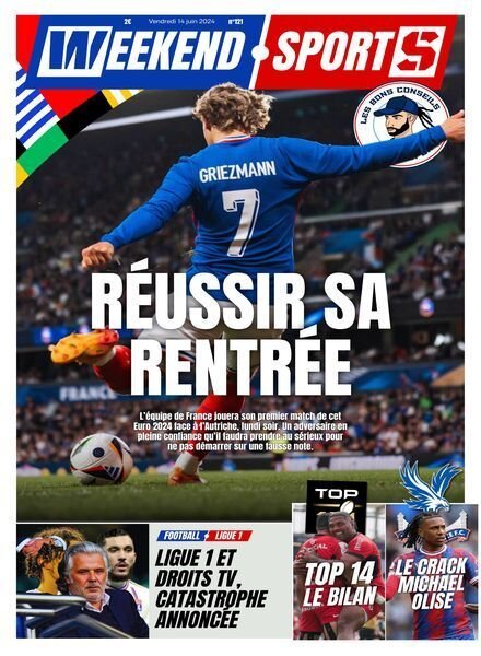 Week-end Sports – 14 Juin 2024 Cover