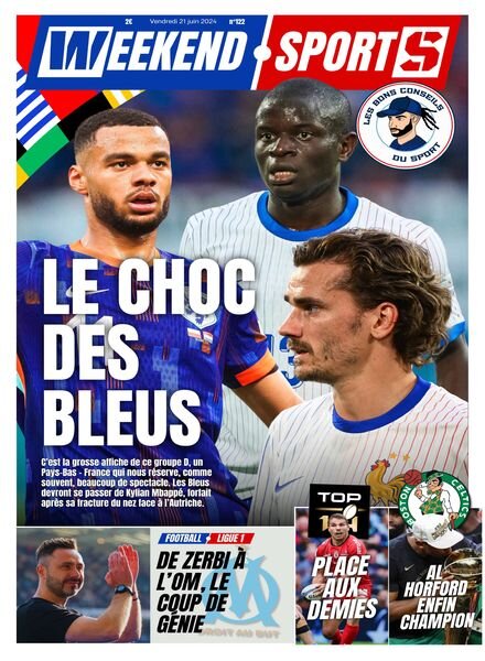Week-end Sports – 21 Juin 2024 Cover