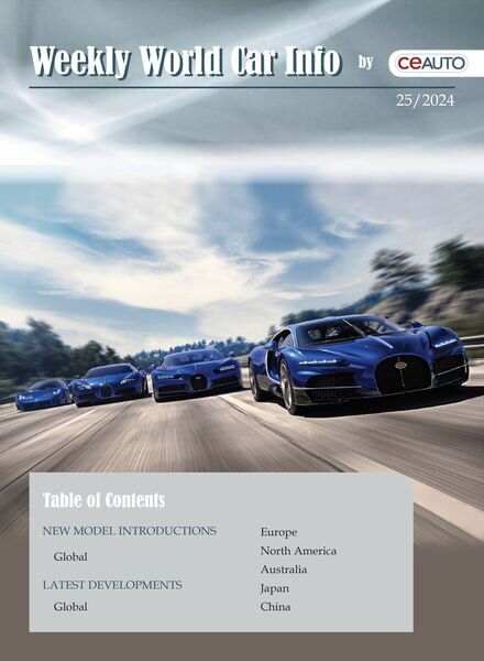 Weekly World Car Info – 22 June 2024 Cover