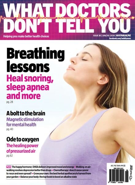 What Doctors Don’t Tell You Australia New Zealand – June-July 2024 Cover