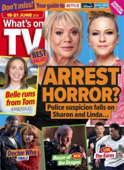 What’s on TV – 15 June 2024
