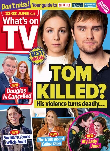 What’s on TV – 22 June 2024 Cover
