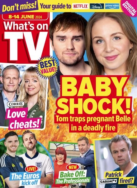 What’s on TV – 8 June 2024 Cover
