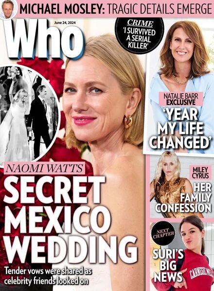 Who – Issue 24 – June 24 2024 Cover