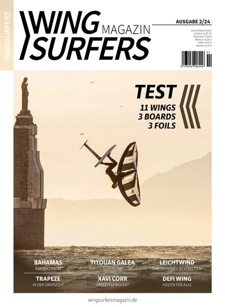 Wingsurfers – Juni 2024 Cover
