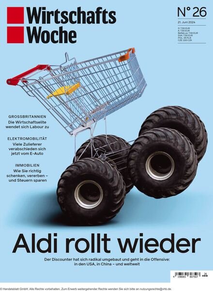 WirtschaftsWoche – 21 Juni 2024 Cover