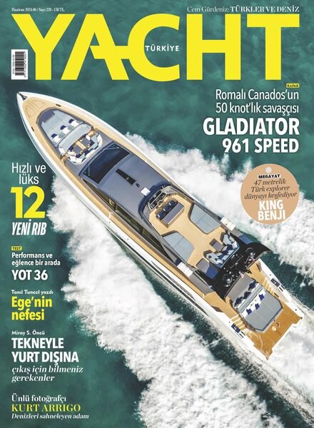Yacht Turkiye – Haziran 2024 Cover