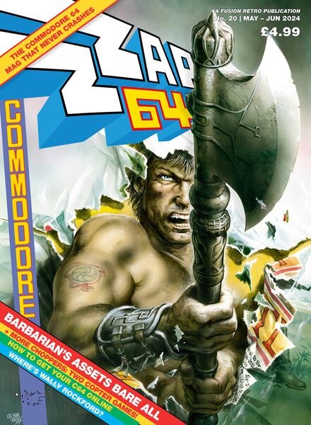 ZZAP! 64 Magazine – Issue 20 Cover
