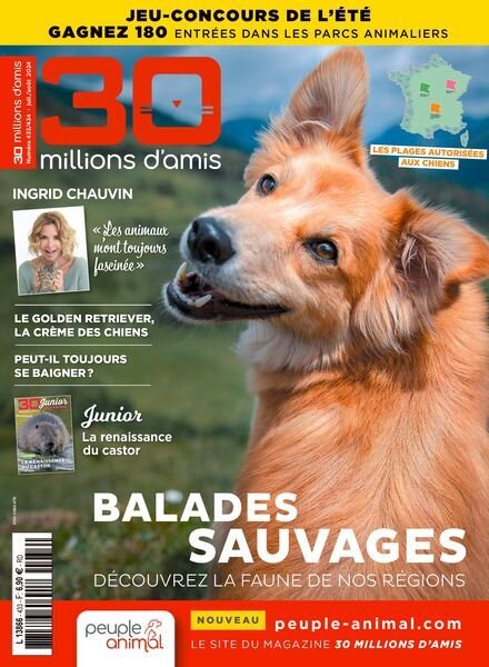 30 Millions d’amis – Juillet-aout 2024 Cover