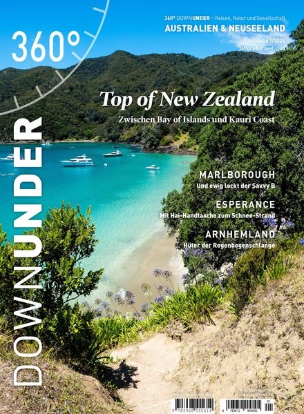 360 DownUnder Neuseeland und Australien – Ausgabe 1 2024 Cover