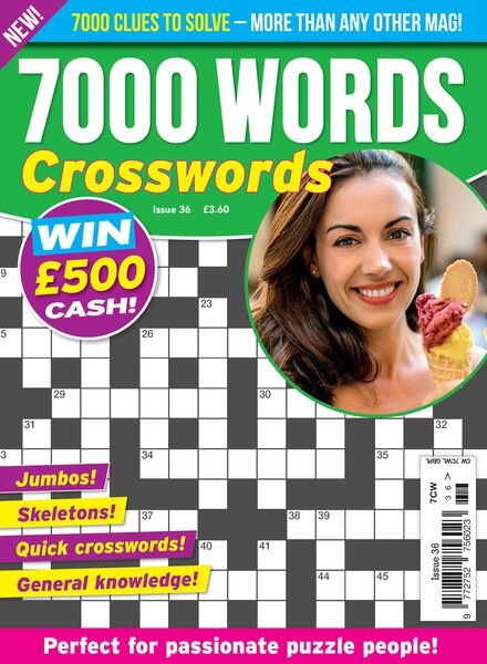 7000 Words Crosswords – Issue 36 2024 Cover