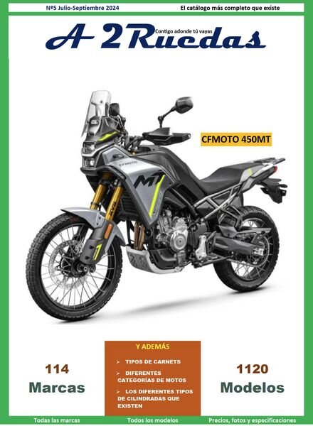 A 2Ruedas – Julio 2024 Cover