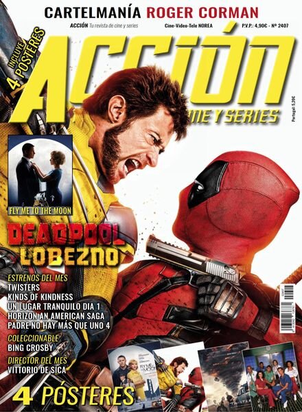 Accion Cine-Video – Julio 2024 Cover