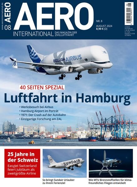 Aero International – August 2024 Cover