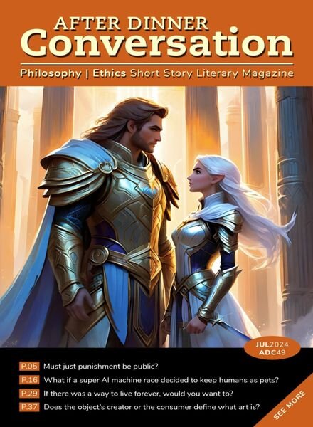 After Dinner Conversation – July 2024 Cover