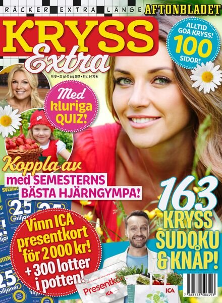 Aftonbladet Kryss Extra – 23 Juli 2024 Cover