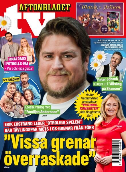 Aftonbladet TV – 8 Juli 2024 Cover