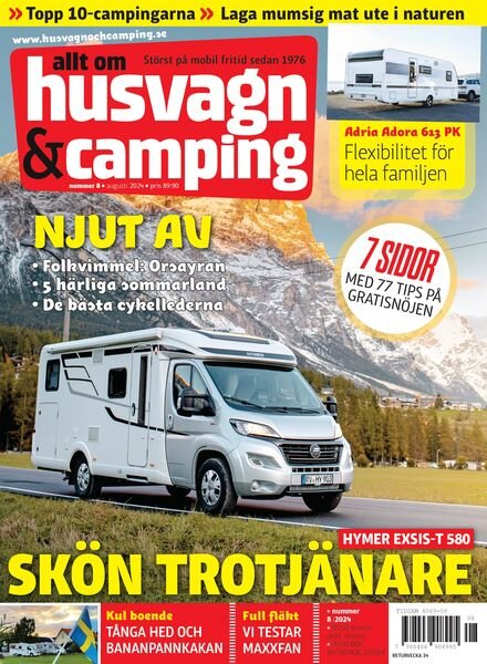 Allt om Husvagn & Camping – Juli 2024 Cover