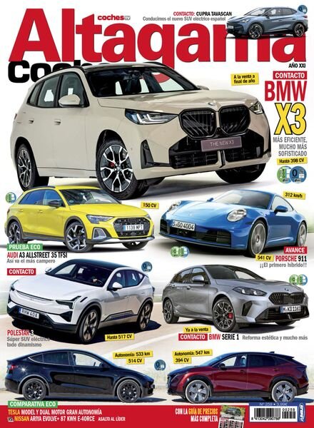 Altagama Coches – Julio 2024 Cover