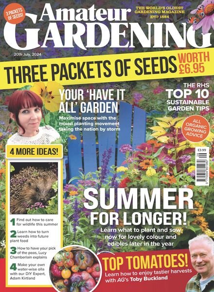 Amateur Gardening – 20 July 2024 Cover