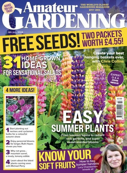 Amateur Gardening – 6 July 2024 Cover