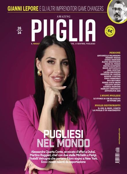 Amazing Puglia – Numero 26 2024 Cover