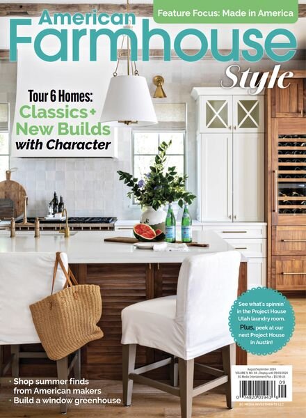 American Farmhouse Style – August-September 2024 Cover
