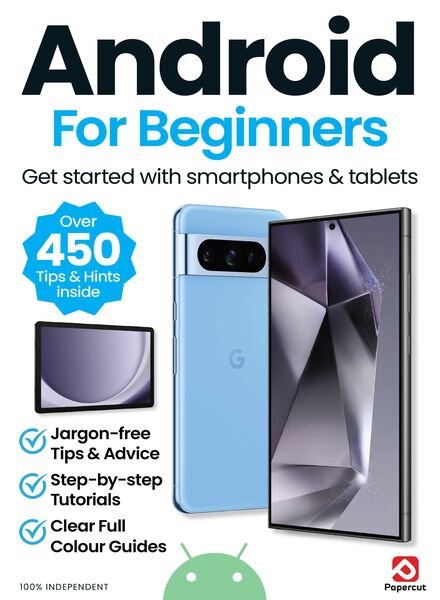 Android For Beginners – July 2024 Cover