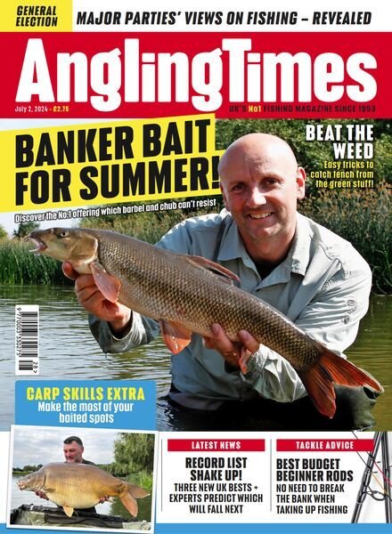 Angling Times – Issue 3677 – July 2 2024 Cover