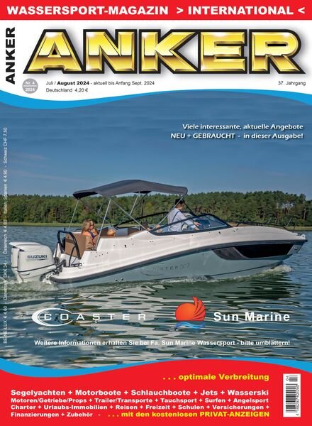 Anker – Juli-August 2024 Cover