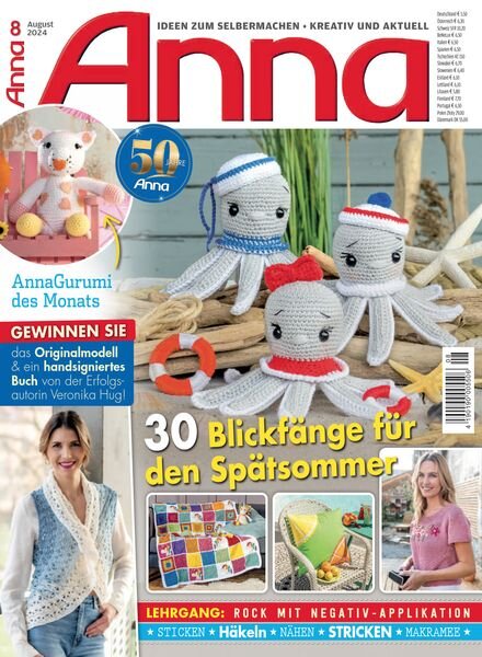 Anna Germany – August 2024 Cover