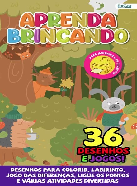 Aprenda Brincando – Julho 2024 Cover