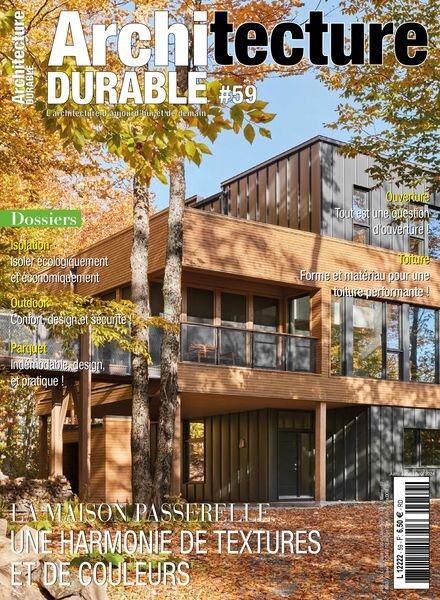 Architecture Durable – 10 Juillet 2024 Cover