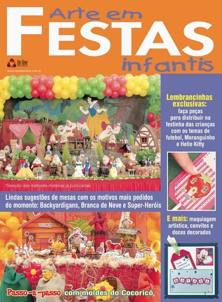 Arte em Festas Infantis – 19 Julho 2024 Cover