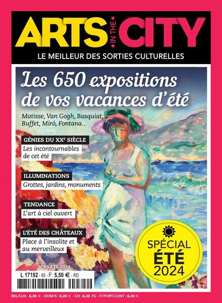 Arts in the City – ete 2024 Cover