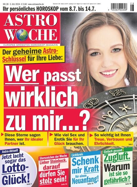 Astrowoche – 3 Juli 2024 Cover