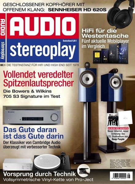 Audio Stereoplay – August 2024 Cover