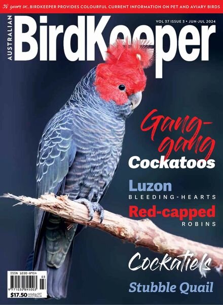 Australian Birdkeeper – June-July 2024 Cover