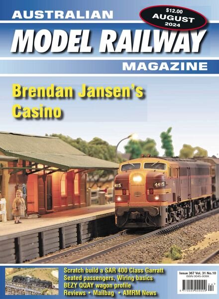 Australian Model Railway Magazine – August 2024 Cover