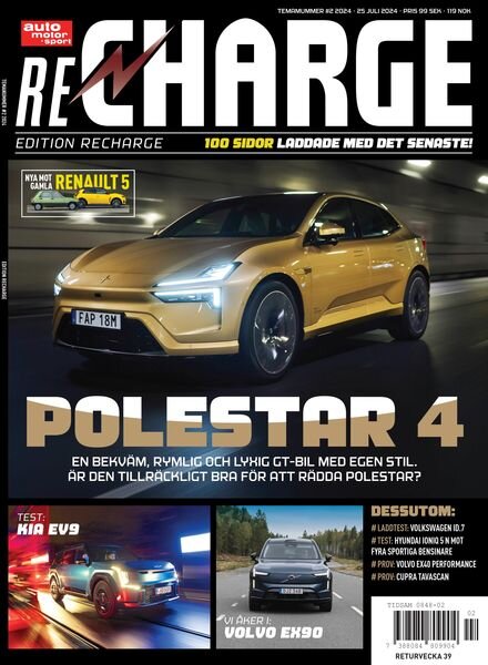 Auto Motor & Sport Sverige – 24 Juli 2024 Cover