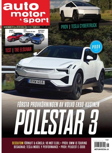 Auto Motor & Sport Sverige – 3 Juli 2024 Cover
