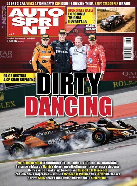 Auto Sprint – 2 Luglio 2024 Cover