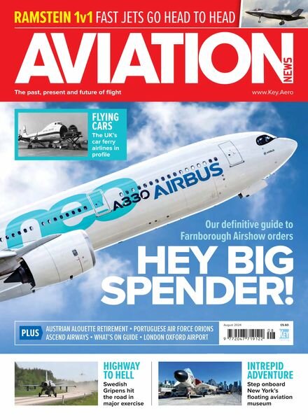 Aviation News – August 2024 Cover